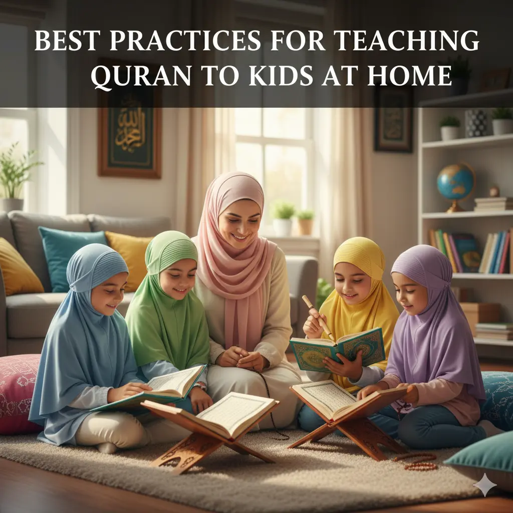 Best Practices for Teaching Quran to Kids at Home