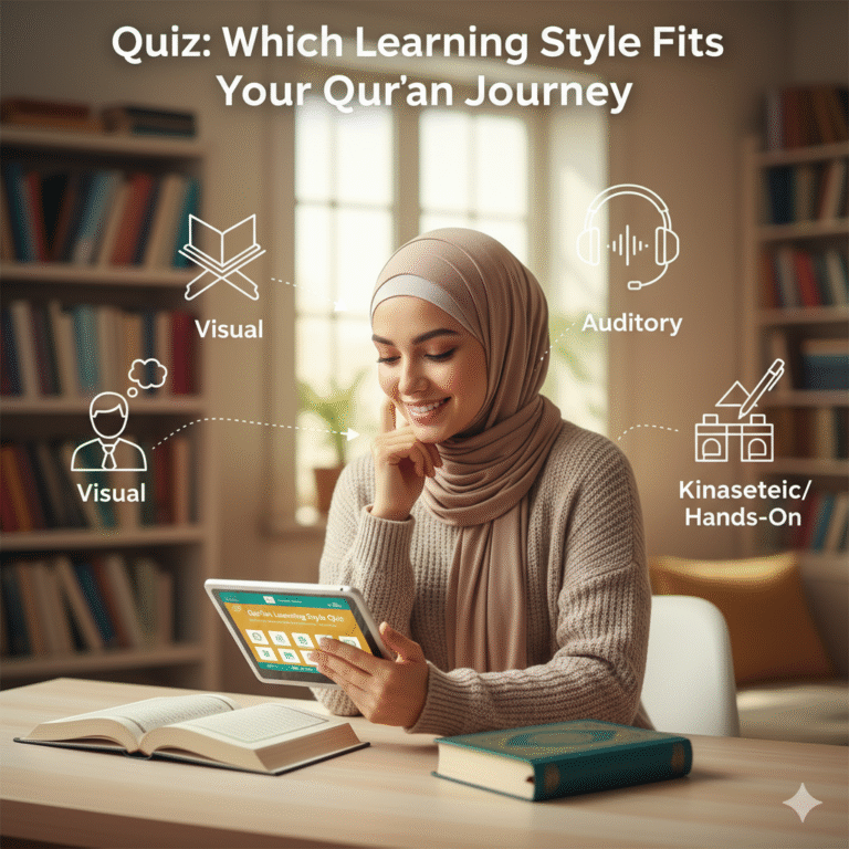 Quiz: Which Learning Style Fits Your Qur’an Journey?