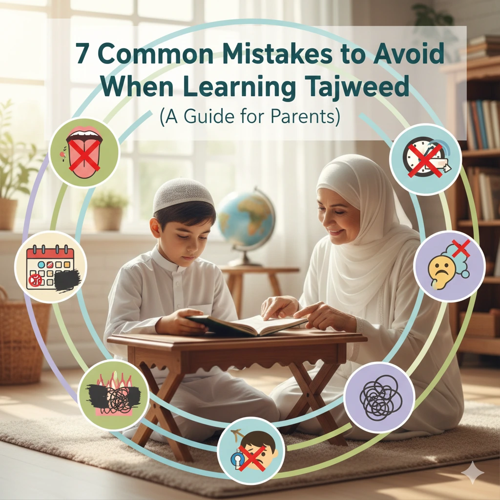 7 Common Mistakes Parents Should Avoid in Learning Tajweed